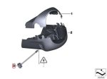 Original BMW F30 F32 F80 M3 F82 F83 M4 Tombol Heater Stir Kemudi - Gambar 5