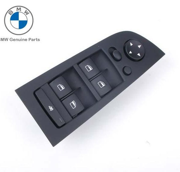 Original BMW E90 Tombol Power Window Switch Pintu Driver Kanan Black