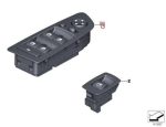 Original BMW E90 Tombol Power Window Switch Pintu Driver Kanan Grey - Image 5
