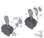 BMW F25 X3 F26 X4 Shift Knob Selector Cover Repair Kit 61319252139 - Gambar 4