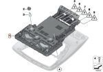 Original BMW F06 F13 Panoramic Sunroof Switch Kit Tombol Lampu - Image 5