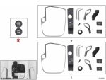 Original BMW  Repair Kit Cover Tombol Start Stop Mesin F40 F44 G20 G21 G22 G23 G26 G14 G15 G16 G01 X3 G02 X4 G05 X5 G06 X6 G07 X7 61319475062 - Image 3