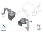 Original BMW G80 M3 G82 G83 M4 Horn Klakson High Pitch Treble