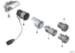 Original BMW Mounting Outbow Tutup Lighter Socket Pemantik Rokok