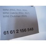 Original MINI Coupe R58 Roadster R59 Wiper Karet Penghapus Kaca Mobil - Gambar 3