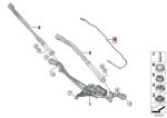 BMW G20 G21 Washer Nozzle Selang Air Wiper Kaca Depan Driver KANAN