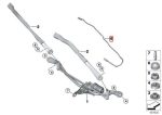 BMW G20 G21 Washer Nozzle Selang Air Wiper Kaca Depan KIRI
