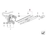 Original MINI R50 R53 Wiper Blades Wiper Kaca Belakang - Gambar 4