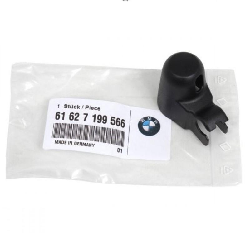 61627199566_A Ori BMW E81 E87 Cover Tutup Poros Wiper Kaca Belakang - Gambar 1