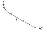 Original BMW F10 F11 Selang Air Nozzle Array Washer System Kaca Depan - Gambar 3