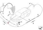 BMW E70 Selang Air Nozzle Array Window Washing System Washer Kaca - Image 3
