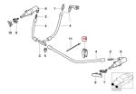 Original BMW E39 E46 E83 X3 E53 X5 Headlamp Washer Hose Clip Selang - Image 5