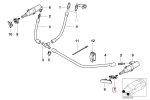 Original BMW E46 Nozzle Headlamp Washer Lampu Depan KIRI 61674290867 - Image 4