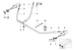 Original BMW E46 Nozzle Headlamp Washer Lampu Depan KANAN 61674290868 - Image 4
