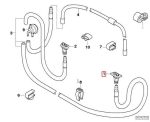 Original BMW E39 Washer Nozzle Pembersih Kaca Depan KIRI - Image 4