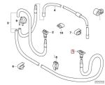 Original BMW E39 Washer Nozzle Pembersih Kaca Depan KANAN - Image 4