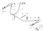 Original BMW E46 Telesopic Nozzle Headlamp Washer Lampu Depan - Image 5