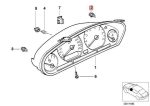 BMW E32 E34 E38 Bohlam Lampu Speedometer Instrument Cluster 12V 1,2W - Image 5