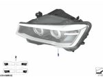 Original BMW F25 X3 F26 X4 Lampu Depan Bi-Xenon Xenon Headlight KIRI - Image 9