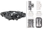 HELLA BMW F30 LCI Facelift Headlamp Lampu Depan LED KIRI 63117419631 - Gambar 3