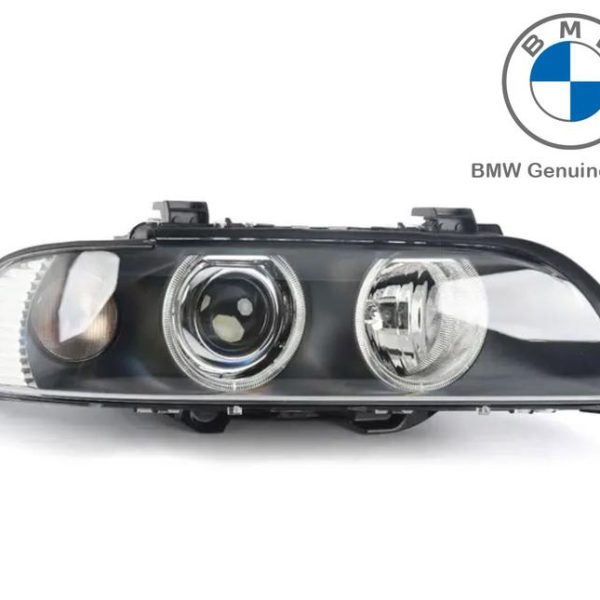 Original BMW E39 LCI Xenon Headlight Lampu Depan Sen Putih KANAN