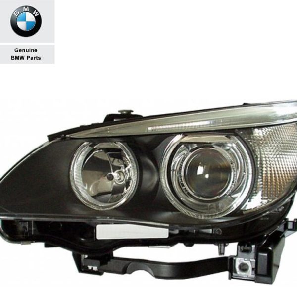 Original BMW E60 Lampu Depan Bi-Xenon Xenon Headlamp KIRI