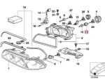 BMW Pre-facelift E39 E53 X5 Socket Bohlam Lampu Depan Low Beam - Image 6