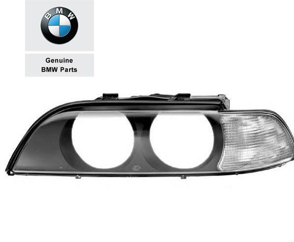 Original BMW E39 Pre-Facelift Mika Cover Lampu Depan Sen Putih KIRI