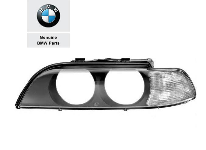 63128375301_A Original BMW E39 Pre-Facelift Mika Cover Lampu Depan Sen Putih KIRI - Image 1