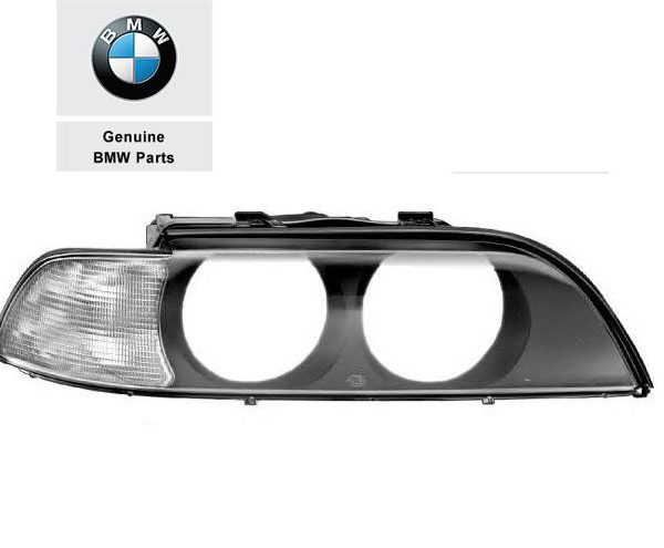 Original BMW E39 Pre-Facelift Mika Cover Lampu Depan Sen Putih KANAN