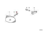 Original BMW E38 Pre-LCI USDM Socket Bohlam Lampu Sein Sen Depan - Image 6