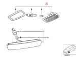 Original BMW E36 Z3 Lampu Sen Fender Samping KIRI - Orange - Image 5