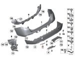 Ori BMW E84 X1 LCI Rear Bumper Reflector Mata Kucing Belakang KIRI - Image 4