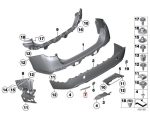 BMW E84 X1 LCI Rear Bumper Reflector Mata Kucing Belakang KANAN - Image 5