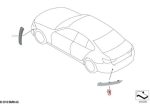 Original BMW G20 Mata Kucing Bemper Sport Belakang KIRI 63147420447 - Image 4