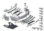 Original BMW F10 M Sport Reflector Mata Kucing Bemper Belakang KIRI - Image 4