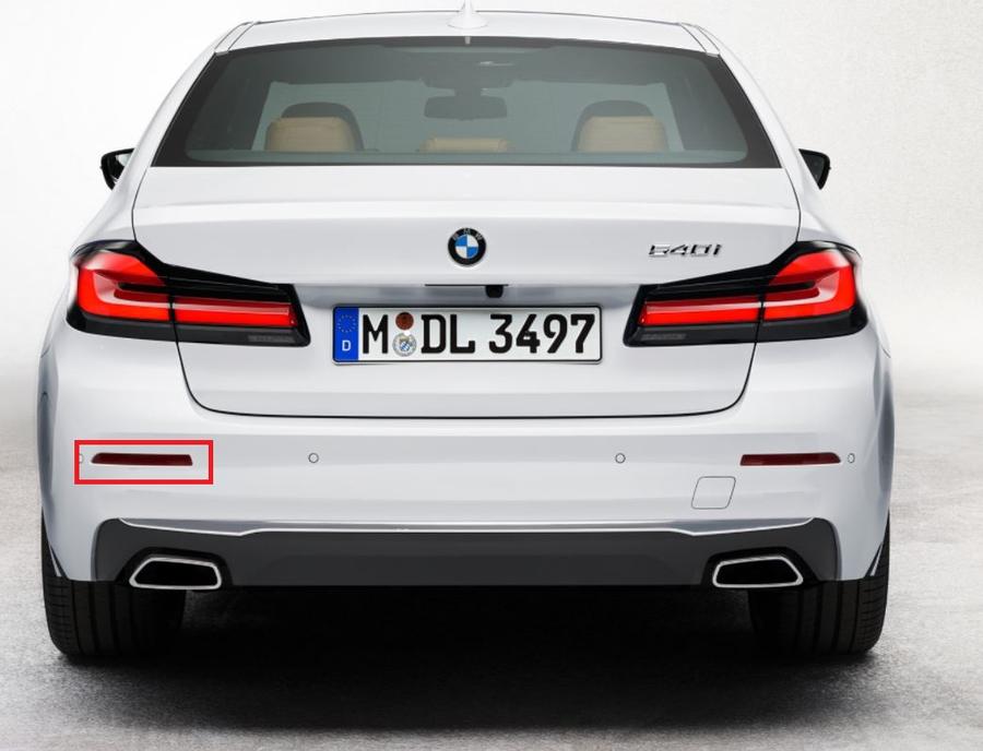 63147851577_A Original BMW G30 G31 M Sport Mata Kucing Reflector Belakang KIRI - Image 1