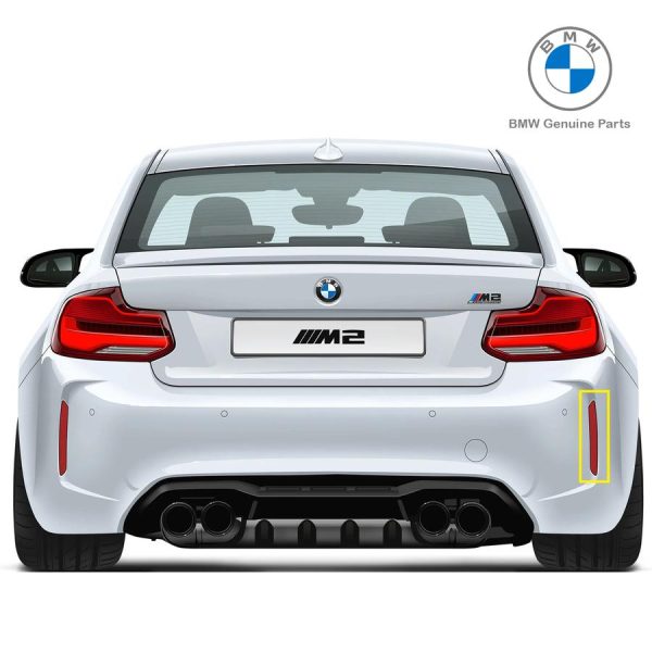 Original BMW F87 M2 Rear Bumper Mata Kucing Bemper Belakang KANAN