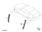 BMW G80 G81 M3 G82 G83 M4 Reflector Mata Kucing Bemper Belakang KIRI - Image 3