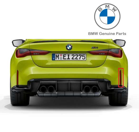 BMW G80 G81 M3 G82 G83 M4 Reflector Mata Kucing Bemper Belakang KANAN