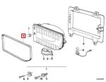 Original BMW E30 Fog Lamp Seal Gasket Karet Sambungan Lampu Kabut KIRI