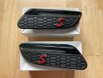 Original MINI Cooper S F55 F56 F57 LCI 2 Lampu Sen Fender Piano Black - Gambar 3