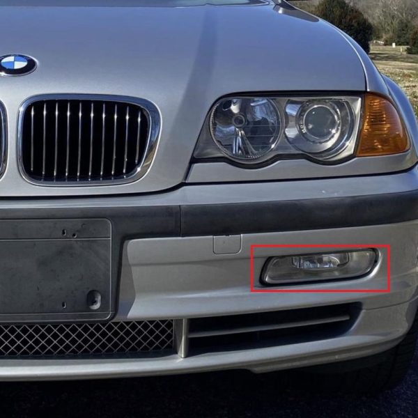 Original BMW E46 330i Titan Bumper Fog Light Lampu Kabut Depan KIRI 63176908283