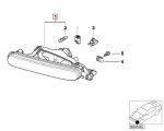 Original BMW E46 330i Titan Bumper Fog Light Lampu Kabut Depan KIRI 63176908283 - Image 4