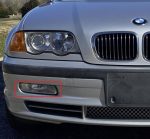 Original BMW E46 330i Titan Bumper Fog Light Lampu Kabut DEPAN KANAN