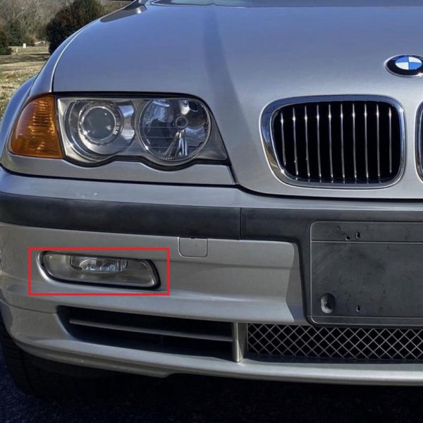Original BMW E46 330i Titan Bumper Fog Light Lampu Kabut DEPAN KANAN