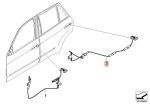 Original BMW E70 X5 E71 X6 Lampu LED Handle Pintu Belakang Kanan - Image 5