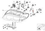 Original BMW E53 X5 Pre-LCI Bohlam Lampu Senja Depan 63217160795 - Image 4