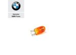 Original BMW E36 E46 Bohlam Lampu Sen Fender Orange 12V 5W