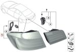 Original BMW F10 LCI Facelift Stop Lamp Lampu Belakang Sisi Luar KIRI - Image 5